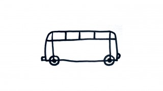 How to draw a bus for kids