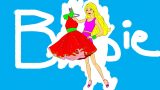 Barbie colouring