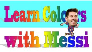 Learn colours with Messi