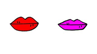 How to draw LIPS easy very fast