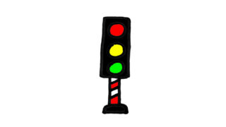 How to draw traffic lights easy step by step, Hướng dẫn VẼ ĐÈN GIAO THÔNG